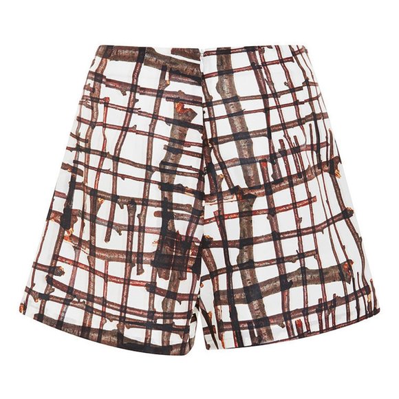 Clover Canyon 'Blossoming Plaid' Short (S) - Picture 3 of 4
